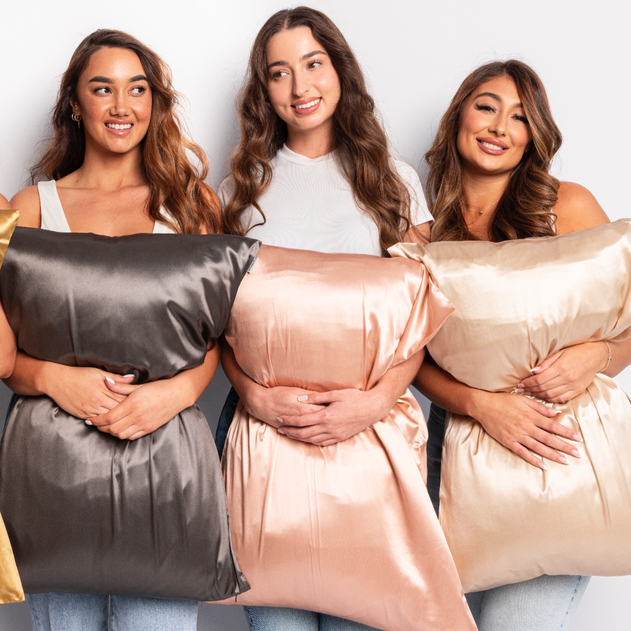 100% Silk Zippered Pillowcase Pair Rosie Goldie