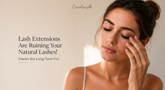 Lash Extensions Are Ruining Your Natural Lashes! (Here’s the Long-Term Fix)