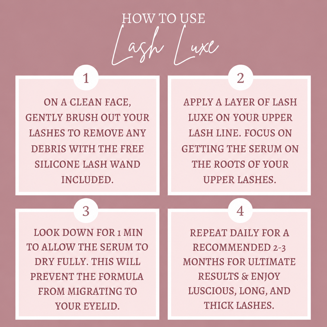 Lash Luxe™ Advanced Eyelash Growth Serum