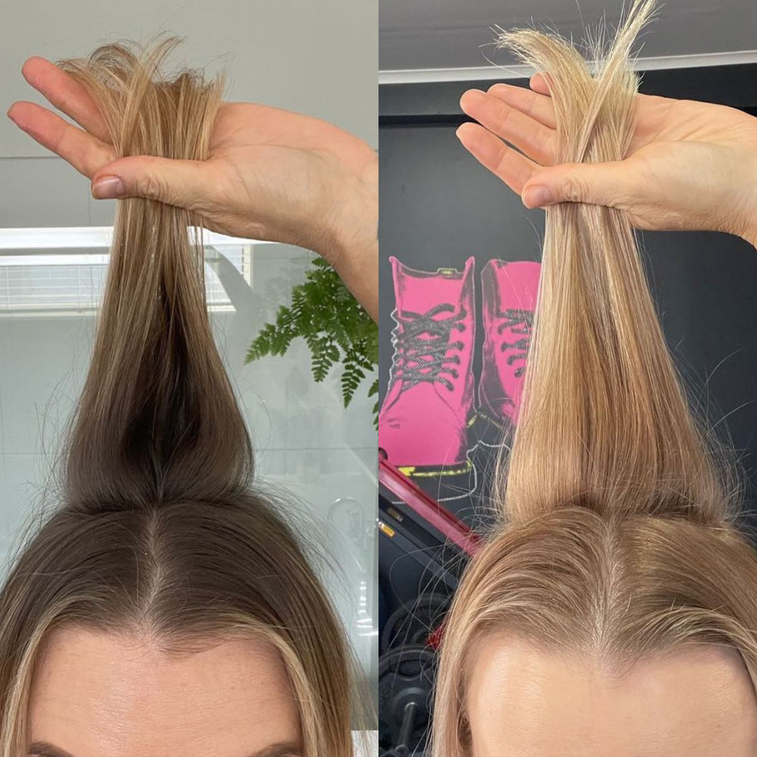 Lighten Luxe Heat Activated Hair Lightening Spray Coverluxesilk