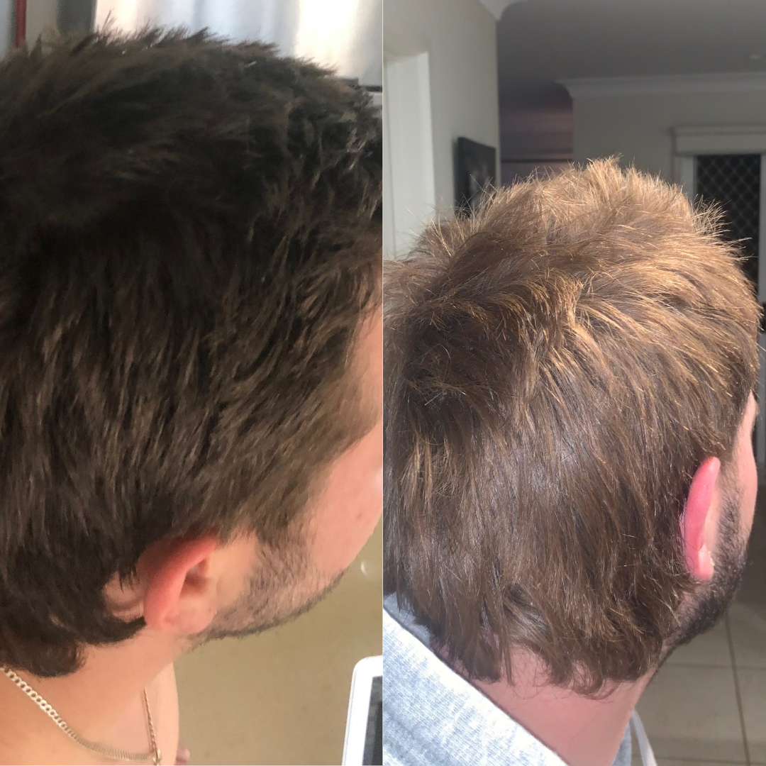 Black hair lightener discount