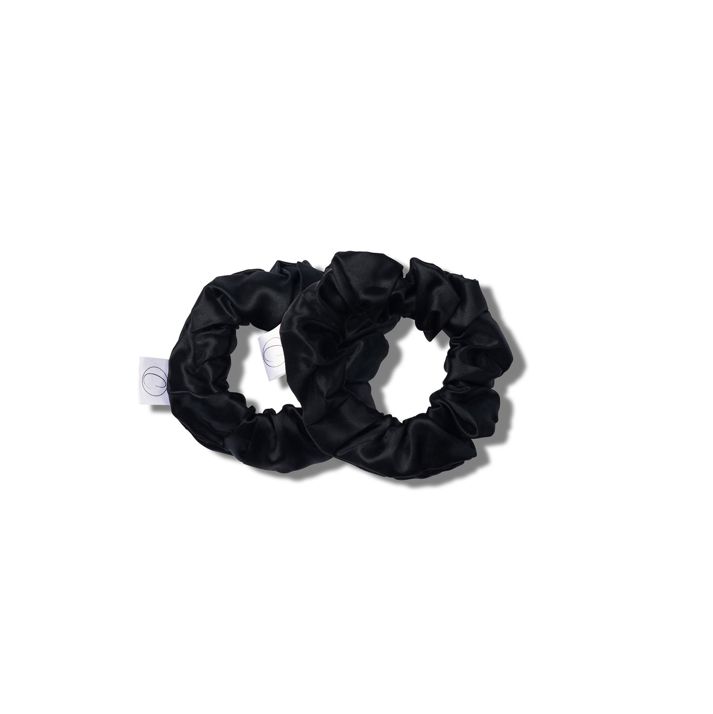 Boss Pair Luxe 100% Pure Silk Hair Scrunchies