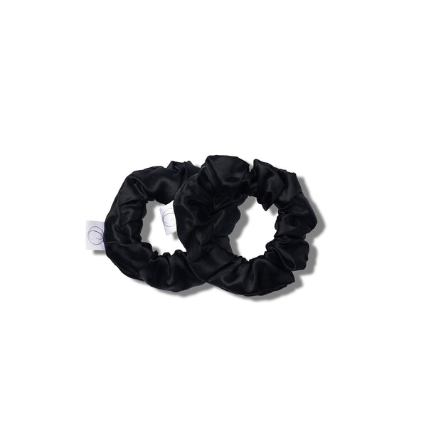 Boss Pair Luxe 100% Pure Silk Hair Scrunchies